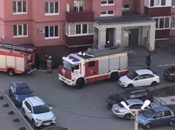 Пожар на улице Ленина попал на видео