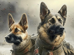 За Победу сражались не только люди. Волжский зооволонтер рассказал о хвостатых героях к 9 мая