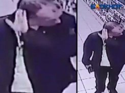 Ритуал воровства алкоголика-ловкача попал на камеры видеонаблюдения в Волжском