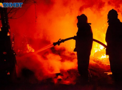 Пожар близ Волжского унес жизнь человека