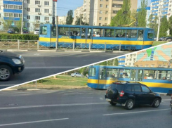 Желто-голубой трамвай задел чувства патриотов в Волжском