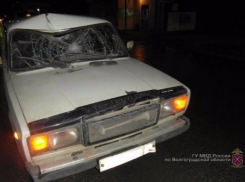 В Волжском «семёрка» сбила пенсионера 