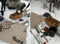 Браконьеров-рыбаков поймали на вылове рыбы в пойме под Волжским