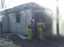 Под Волгоградом при пожаре погиб 44-летний мужчина