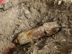 В Волгограде нашли фугасную бомбу