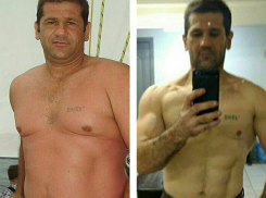 Из карапузика с пивным животиком волжанин превратился в накачанного мачо