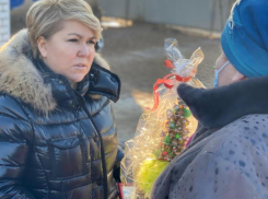 Депутат Госдумы подарила музыкальному классу напольное покрытие и спела песню с врачами