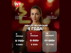 «WellFit» Волжский празднует День Рождения! 