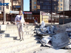 После шумихи в СМИ ЖК «Троя» начали ремонтировать: видео о ходе работ
