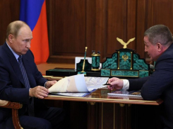 Президент РФ провел рабочую встречу с губернатором Волгоградской области