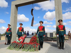 В Волгоградской области открыли мемориал в память о жертвах концлагеря