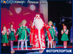 Маленькие волжане стали участниками красочного Новогоднего представления