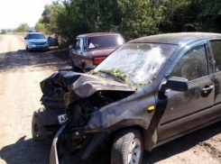 В Волгоградской области «Лада» врезалась в дерево: пострадал 3-летний ребенок