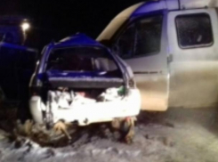 Страшная авария произошла накануне под Волжским 