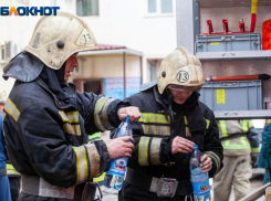 Сгорел одноэтажный дом с мансардой под Волжским 