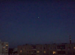 В объективы волгоградцев вновь попало НЛО 