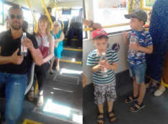 В автобусах волжанам предлагают питьевую воду