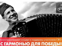 Гармонисты золотой десятки России проведут концерт, приуроченный к юбилею Волжского и в поддержку участников СВО