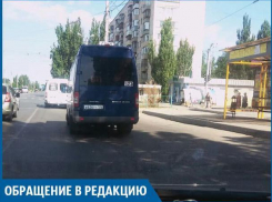Волжские маршрутчики высаживают пассажиров посреди дороги, - волжанин