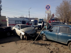 Стали известны подробности аварии с пятью машинами