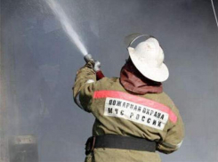В Ленинском районе сгорел вагончик