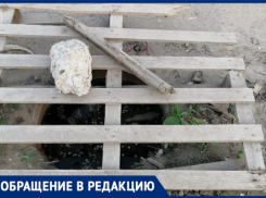 Люк провалился год назад: волжане беспокоятся о безопасности своих детей