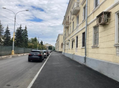 В Волжском завершен ремонт на улице Фонтанной