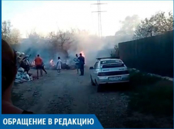 Пожарные приехали через полчаса, огонь перекинулся на дерево, - волжанка