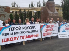 Родители учеников волжской школы олимпийского резерва по плаванию вышли на митинг