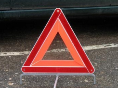 В Быковском районе на трассе перевернулась иномарка