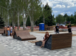 В Волжском завершается благоустройство «Арбата»