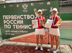 Волжская теннисистка Дарина Масаутова дважды поднималась на пьедестал почёта на чемпионате России