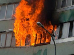 В Волгограде при пожаре пострадал 61-летний курильщик