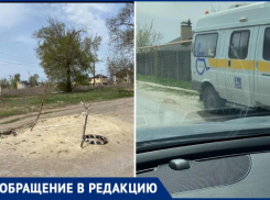 Машины с инвалидами едва проезжают по катакомбам острова Зеленый в Волжском