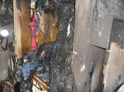 В квартире пятиэтажки у волжан сгорели вещи
