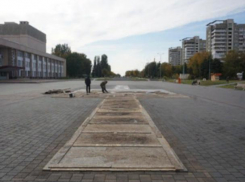 Фонтаны в Волжском «уснули» до весны