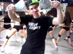 Волжский гангстер попал в объектив камеры во время съемок попотряса