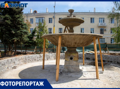 Неожиданные находки сделали рабочие во время реконструкции Фонтанной в Волжском