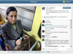 Тина Канделаки прокатилась на скоростном трамвае и прогулялась по Мамаеву кургану 