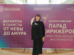 Волжский дирижер Галина Иванкова покорила Белгород на Всероссийском параде