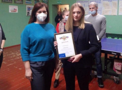 Юная волжанка Мария Сиропова стала мастером спорта РФ по настольному теннису