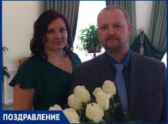 Серебряную свадьбу празднуют Наталья и Николай