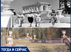 Тогда и сейчас: пропилеи и лестницы стадиона им Ф.Г. Логинова