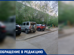 Зеленая зона гибнет под колесами автомобилей в Волжском