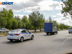Под Волжским перевернулся мотоциклист с двумя пассажирами