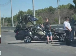 Пострадавших в ДТП под Волжским эвакуировали в больницу