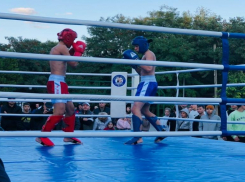 Волжане показали волгоградцам мастер-класс по кикбоксингу