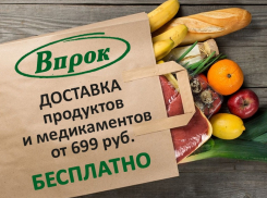 В городе действует доставка продуктов на дом