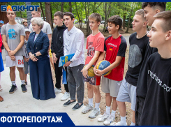 В Волжском состоялось открытие нового молодежного сквера