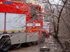 Жилой дом сгорел в Волжском